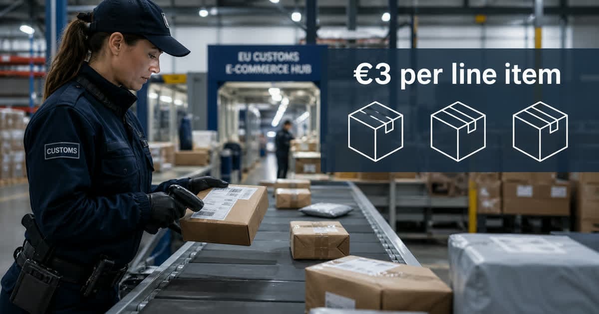 EU De Minimis Removal 2026: The 3 Euro Flat Duty Explained