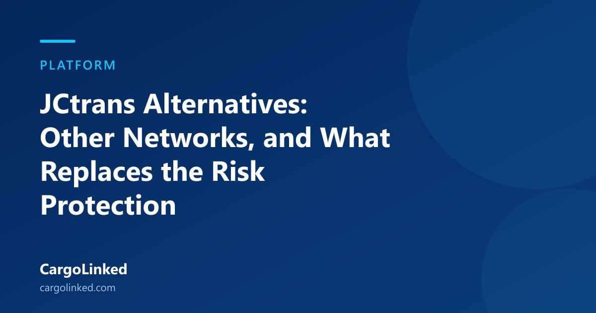 JCtrans Alternatives: Other Networks, and What Replaces the Risk Protection